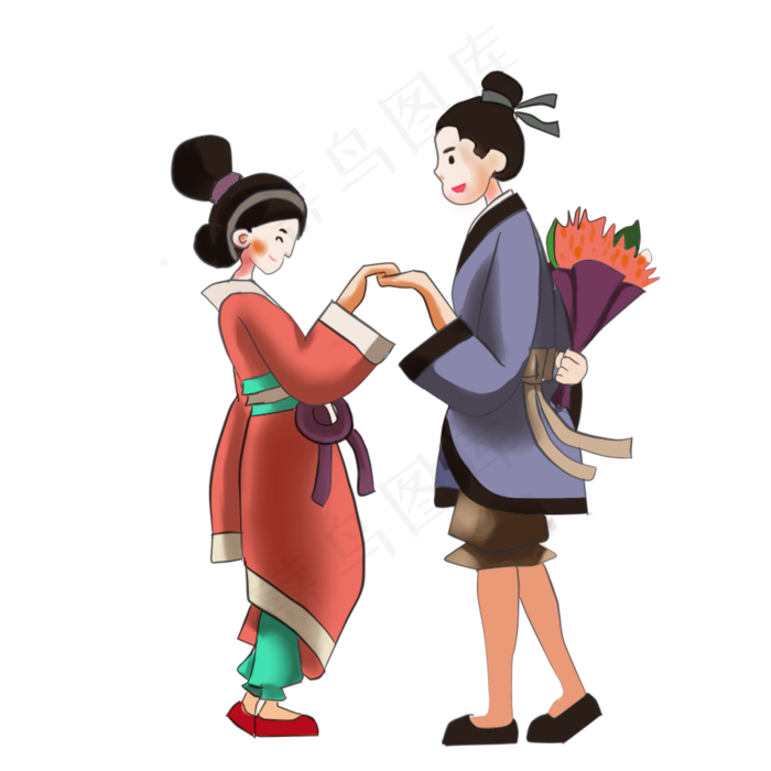 七夕牛郎织女鹊桥会民间传说