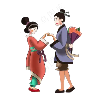 七夕牛郎织女鹊桥会民间传说