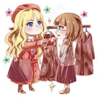 双十一的购物女孩 双十一的购物女孩