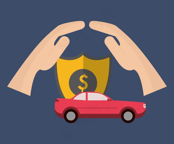 保险服务相关图标图像eps,ai矢量模版下载