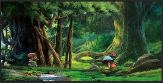 森林|树林|绿色森林