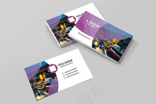 时尚大气创意名片设计