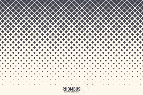 菱形半色调抽象几何纹理背景