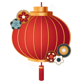 新年灯笼装饰