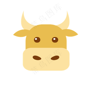 扁平牛牛头