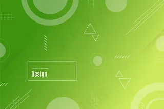 几何图形渐变背景