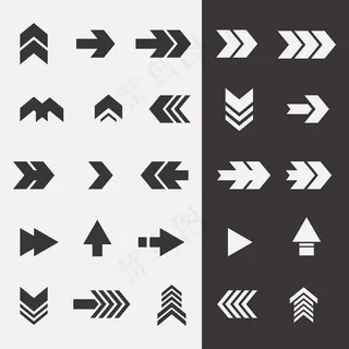 平面设计箭头
