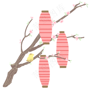 中元节古风灯笼