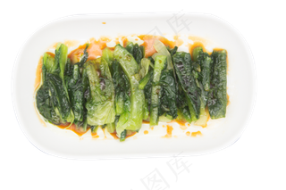 餐饮美食油麦菜