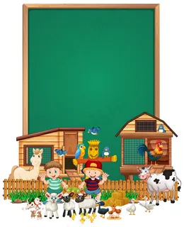 隔离动物养殖场的空白板 隔离动物养殖场的空白板