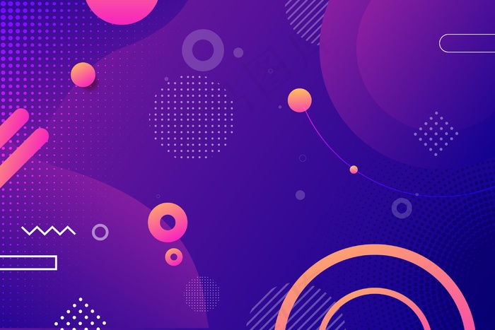 抽象彩色图形背景