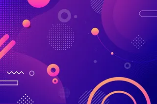 抽象彩色图形背景