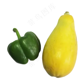 甜椒木瓜组合 甜椒木瓜组合