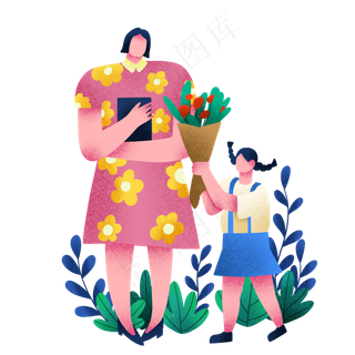 给老师献花学生