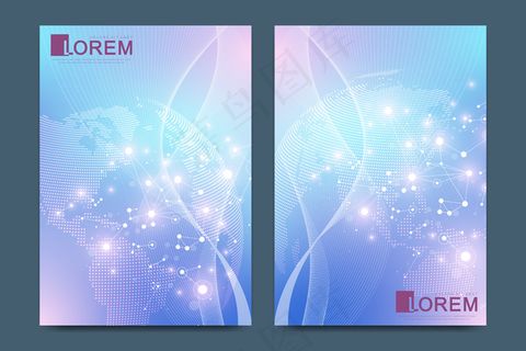 小册子的现代模板