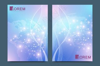 小册子的现代模板