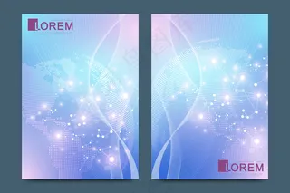 小册子的现代模板