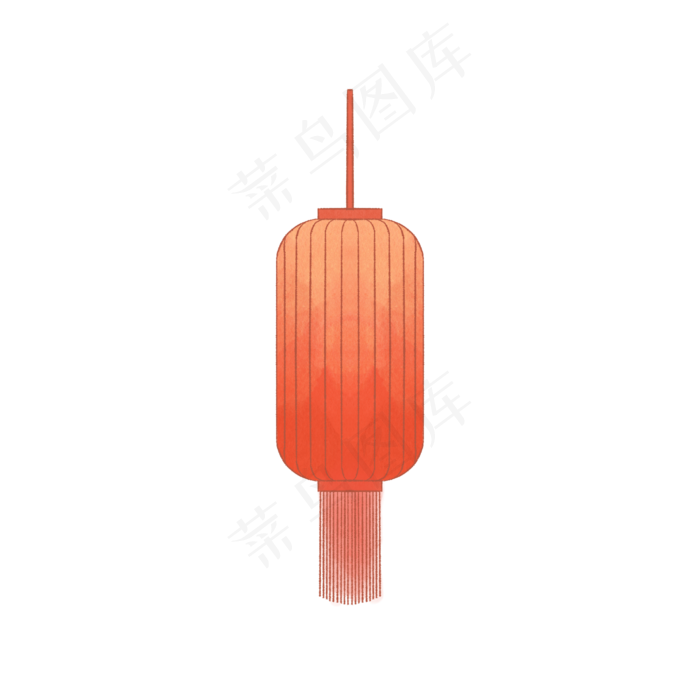 新年水彩灯笼(2000X2000(DPI:300))psd模版下载
