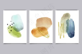 一套抽象形状的封面