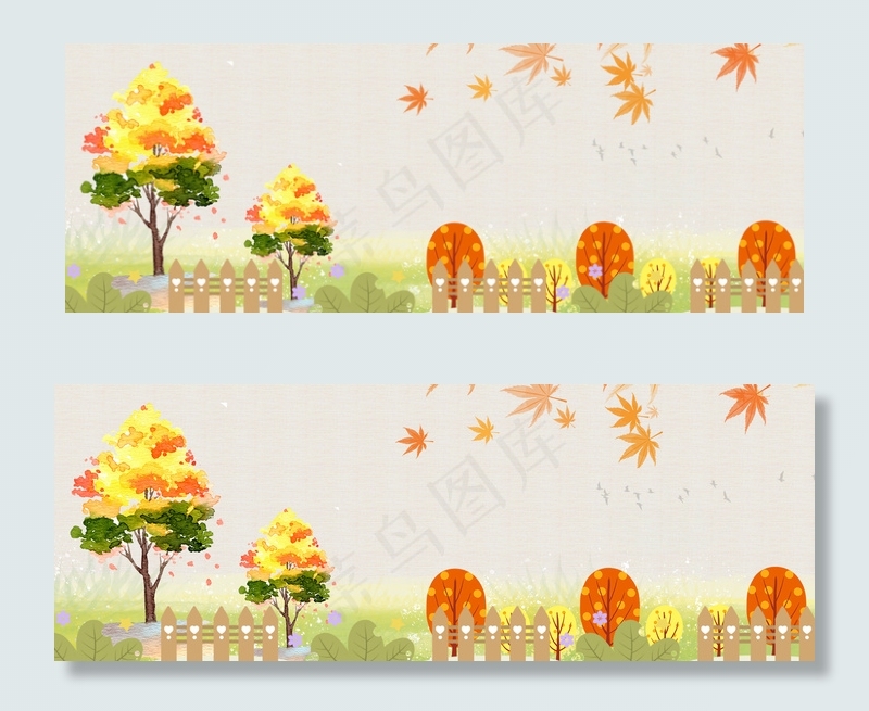 秋季上新促销banner(1920*700px 	       )psd模版下载