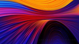 抽象羚羊图案背景