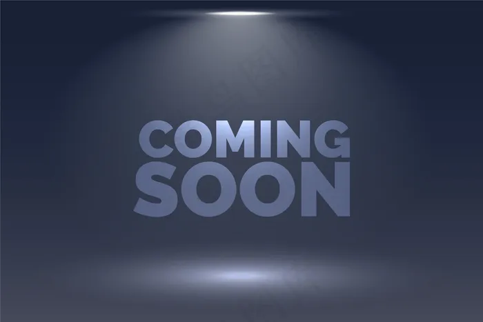 即将推出具有焦点灯光效果的背景eps,ai矢量模版下载