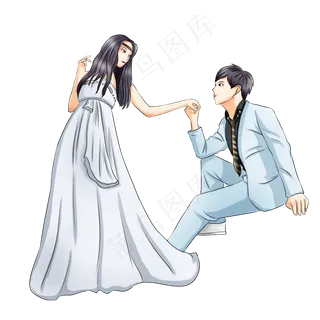 相亲相爱情侣浪漫情侣情人节甜蜜