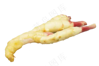 一块生姜蔬菜