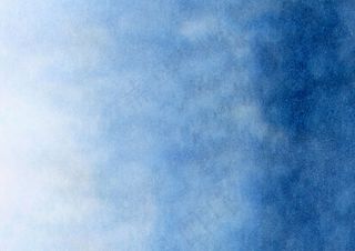 蓝色水彩渐变背景