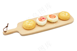 中秋节圆形月饼