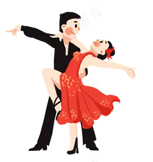 男女拉丁舞