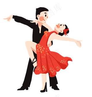 男女拉丁舞