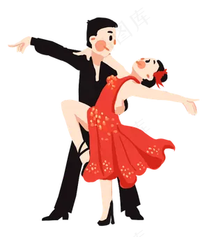 男女拉丁舞