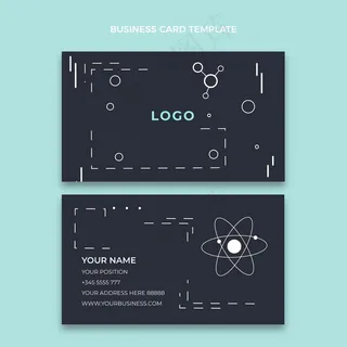 平面设计科学水平名片