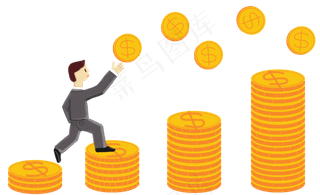 金币财富上升