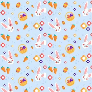 平面设计复活节图案