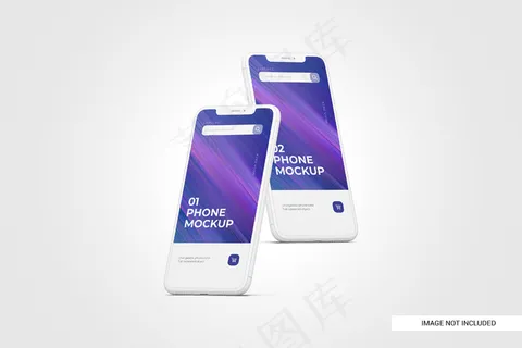 手机屏幕模型样机