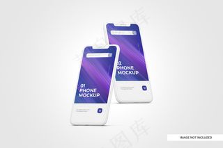 手机屏幕模型样机