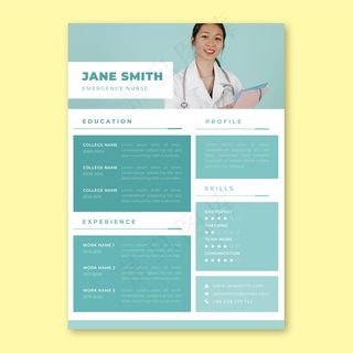 极简护士医疗简历