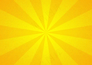 抽象橙色漫画风格半色调变焦