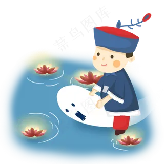 中元节僵尸幽灵png素材,免抠元素