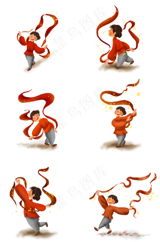 庆祝国庆节的传统女性