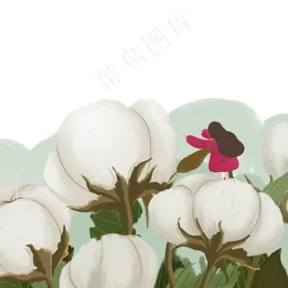 寒露手绘动人物