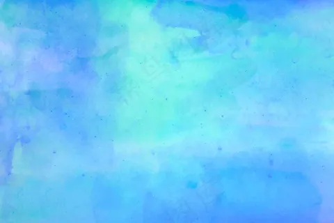 蓝色抽象水彩背景 蓝色抽象水彩背景