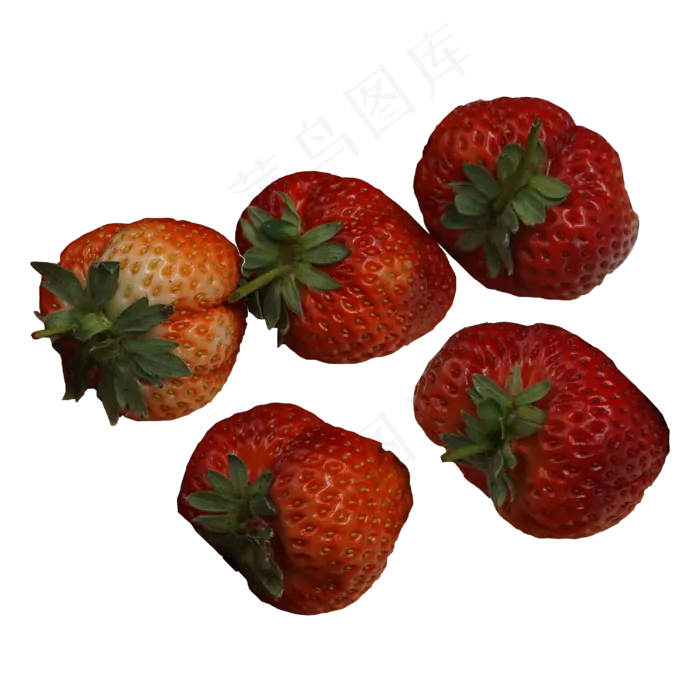 水果大草莓(3000X3000(DPI:300))psd模版下载
