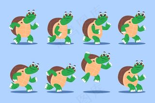 卡通人物动画框架