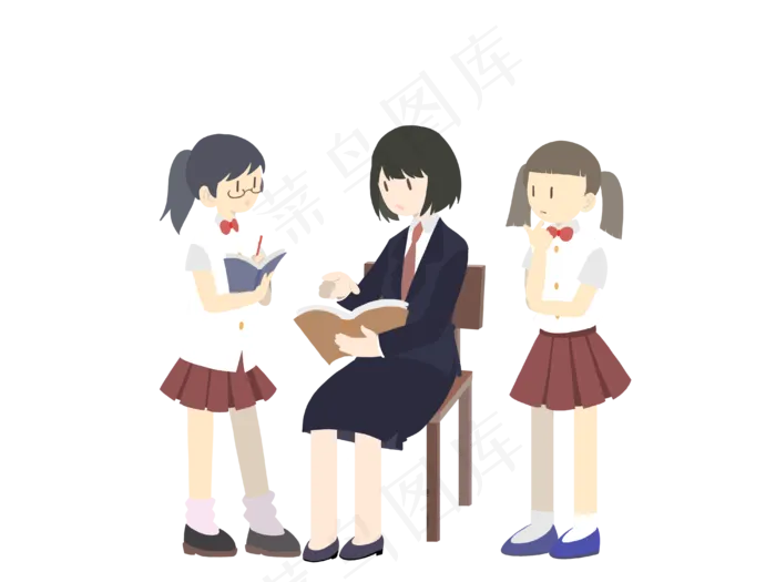 人民教师和学生(4000X3000)