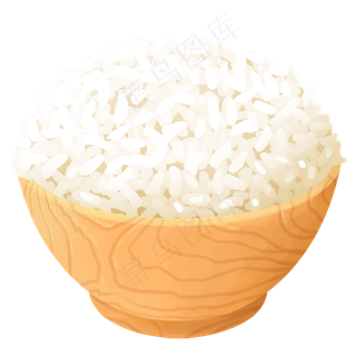 手绘五谷杂粮之大米系列6