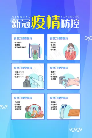 新冠疫情防控宣传海报