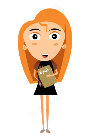 教师节英语老师ai素材